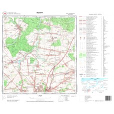Mapa topograficzna M-34-39-A