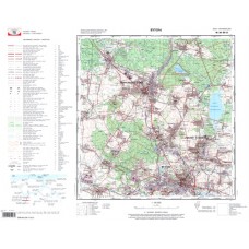 Mapa topograficzna M-34-50-D