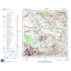 Mapa topograficzna M-34-73-B